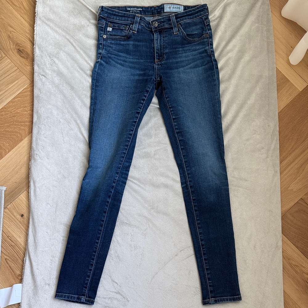AG Adriano Goldschmied Dark Blue Skinny Jeans